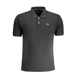LA MARTINA Muška polo majica BPMP01PK031_NE09999, Crna