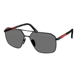 PRADA Muške naočare za sunce Linea Rossa 0PS A50S 1BO02G 60, Polarizovane, Crne