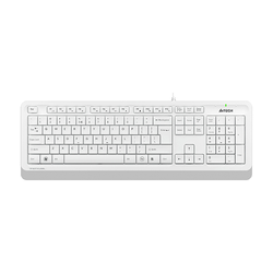 Tastatura A4Tech FK10 STYLER, USB, Bela / Siva