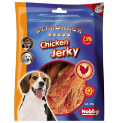 Nobby Starsnack Jerkey piščančji prigrizki – 375 g