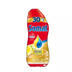 Somat GOld antigrease lemon gel za mašinsko pranje sudova 600ml