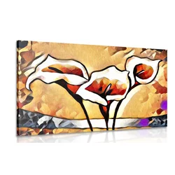 Slika umetniške etno kale - 40x30