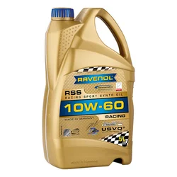 Trkačko motorno ulje RAVENOL RSS Racing Sport Synto 10W-60, 5 l