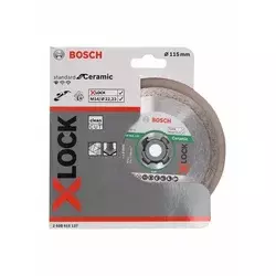 Bosch X-LOCK Standard for Ceramic dijamantska rezna ploča 115x22,23x1,6x7 2608615137, 115 x 22,23 x 1,6 x 7 mm