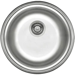 Deante Twist ZHC 0803 Sudopera, 1 korito, 17cm, Okrugla, Čelična, Inox