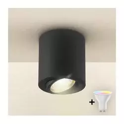 Brilagi - LED RGBW prigušiva ugradna spot lampa MIA 1xGU10/6W/230V 84x80 mm crna