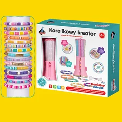Genialny Dzieciak koralikowy kreator do robienia bransoletek