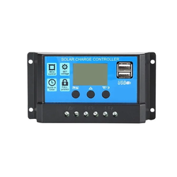 Solarni regulator 12V/24V 10A PWM USB