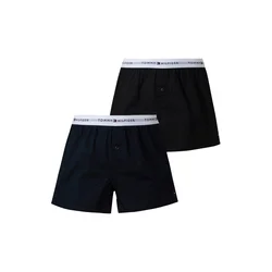 TOMMY HILFIGER Boksarice  modra / črna / bela