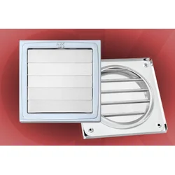 Gravitaciona ventilaciona rešetka cun 150x150mm pocinkovana-hv lim ( 8613 )