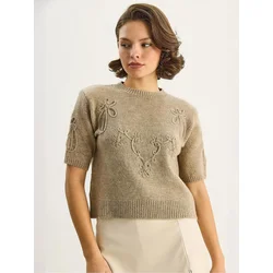 Bianco Lucci Pulover Pullover bež