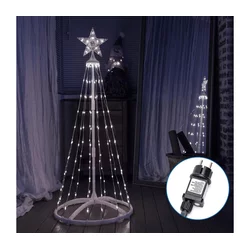 Aigostar - LED spoljašnja božićna dekoracija LED/3,6W/230V 120 cm IP44 hladna bela