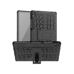 Gigapack Defender plastična maska za Lenovo Tab P11 (TB-J606F), crna, uzorak automobilske gume