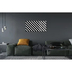 tulup.si Steklena slika Zebra stripes 100x50 cm 2 obešalnika