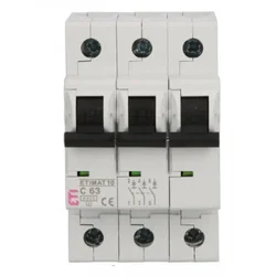 Odklopnik 3P C 63A 6kA AC ETIMAT10 002135722