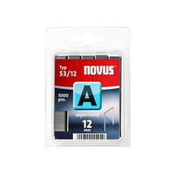 Klamerice Novus 53/12 čelične tip A, 1/1000
