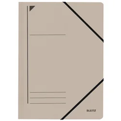 LEITZ Kotna mapa LEITZ, DIN A4, karton 450 g/m2, siva, (21651760)