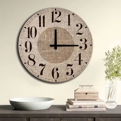 Wallity MDF Zidni sat 50cm Šareni