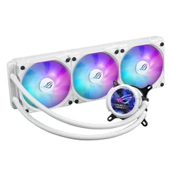Asus Vodeno hlađenje ROG Strix LC III 360 ARGB LCD White, Belo