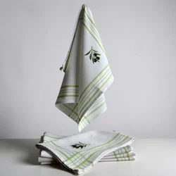 Kuhinjska krpa 45x65cm - Maslina - Waffel vez model ( VLK000171-maslina )