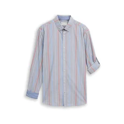 TOM TAILOR Srajca azur/svetlo modra/melona/bela