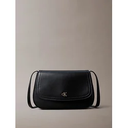 Torbica za čez ramo CALVIN KLEIN Flap - črna
