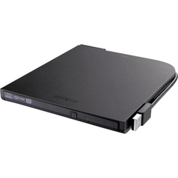 Buffalo DVD-zapisovalnik, zunanji Buffalo Retail USB 2.0 črne barve