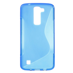 TPU gel ovitek / etui / ovitek S-Line za LG K7 - moder