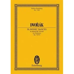 DVORAK:SLAVONIC DANCES OP.72/5-8 STUDY SCORE