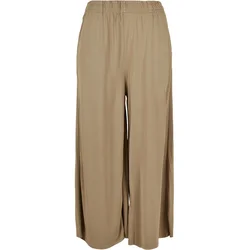 Womens modal Culotte khaki