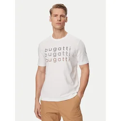 Bugatti Majica 8350-15042E Bela Regular Fit