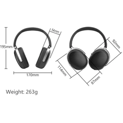 A4Tech A4-BH350C v5.3 Bluetooth slušalice, ANC, 40mm, 32ohm, 500mAh, Crne
