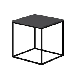 Hanah Home Basak Klub sto, 52x50x50cm, Antracit