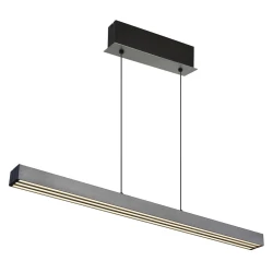 Globo 17016 - LED luster na sajli ETHAN, prigušiva (dodirni), LED/39W/230V 2700/4000/6000K, siva