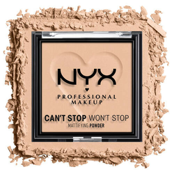 NYX Professional Makeup Cant Stop Wont Stop Mattifying Powder matirajući puder nijansa 03 Light Medium 6 g