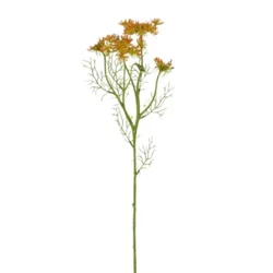 Veštačko cveće kraljičina čipka narandzasta 61cm edelman