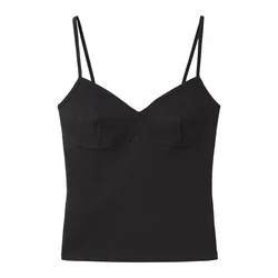 MANGO Top MIMI črna