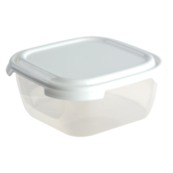 Plastična posuda Frigo Basic 1l, Bela
