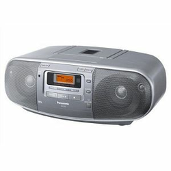 PANASONIC prenosni CD radio RX-D50, srebrn
