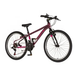 VISITOR Bicikl radiance 24 inch bordo roze