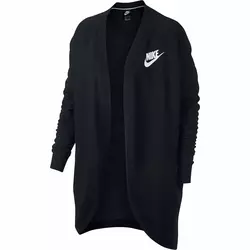 Nike W NSW RALLY CARDIGAN RIB, ženska jopa, črna