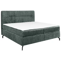 Esposa BOXSPRING POSTELJA 160 cm  x 200 cm , tekstil temno siva