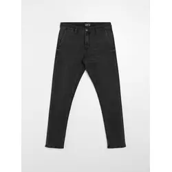 Sinsay - Chino slim fit farmerke - crno