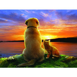 Sunsout - Puzzle As the sun sets - 275 - 400 kosov