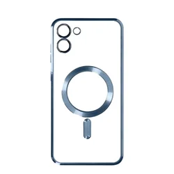 Silikonska futrola Magsafe Samsung A07 PLAVA