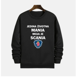 MAFIMI Muški duks Jedina životna mania, Crni