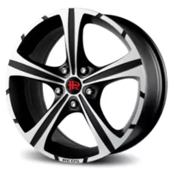 FELNA ALU 15x6.5 5/100 ET35 72.3 REDS BLACK KNIGHT BLACK