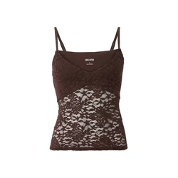 HOLLISTER Top rjava