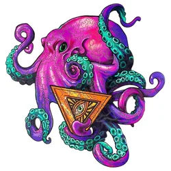 shumee Lesena sestavljanka Clever Octopus L