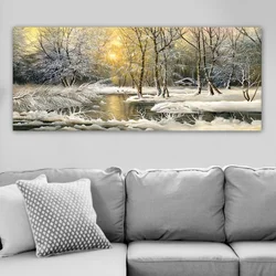 Opviq Slika na platnu 50x120cm